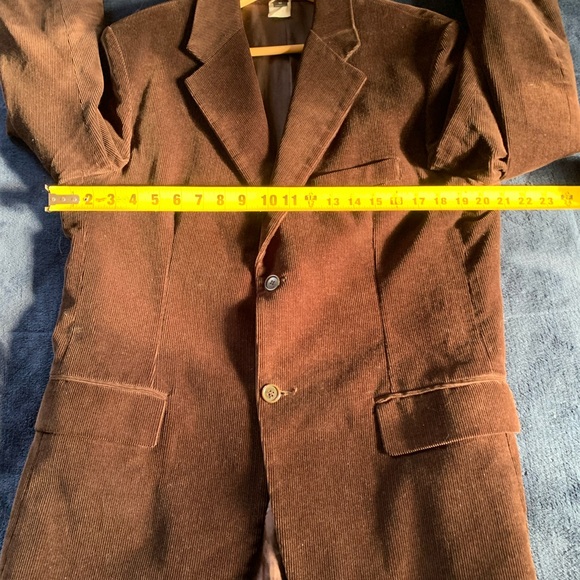 Corduroy Men’s EU 52/ US 42 Cotton Blazer Sport Coat - Picture 2 of 13